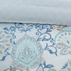 Madison Park 3 Piece Cotton Floral Printed Reversible Duvet Cover Set