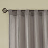 Madison Park Solid Crushed Curtain Panel Pair