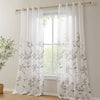Madison Park Burnout Printed Curtain Panel