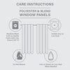 Madison Park Plaid Faux Leather Tab Top Curtain Panel with Fleece Lining