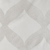 SunSmart Ogee Knitted Jacquard Total Blackout Curtain Panel
