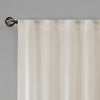 Madison Park Solid Crushed Curtain Panel Pair