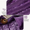 Intelligent Design Velvet Comforter Set with Throw Pillow