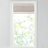 Madison Park Linen Blend Light Filtering Cordless Roman Shade