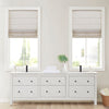Madison Park Linen Blend Light Filtering Cordless Roman Shade
