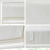 Madison Park Linen Blend Light Filtering Cordless Roman Shade