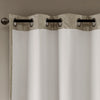 SunSmart Ogee Knitted Jacquard Total Blackout Curtain Panel