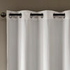 SunSmart Ogee Knitted Jacquard Total Blackout Curtain Panel