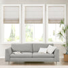 Madison Park Linen Blend Light Filtering Cordless Roman Shade