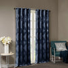 SunSmart Ogee Knitted Jacquard Total Blackout Curtain Panel