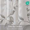 Madison Park Burnout Printed Curtain Panel