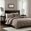 Madison Park 3 Piece Velvet Quilt Set