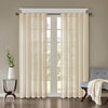 Madison Park Solid Crushed Curtain Panel Pair
