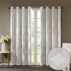 SunSmart Ogee Knitted Jacquard Total Blackout Curtain Panel
