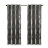 SunSmart Ogee Knitted Jacquard Total Blackout Curtain Panel