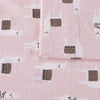 Intelligent Design Cotton Flannel Printed Sheet Set