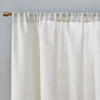 Madison Park Linen Blend Light Filtering Curtain Panel Pair