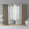 Madison Park Twist Tab Lined Window Curtain Panel