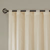 Madison Park Solid Crushed Curtain Panel Pair