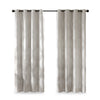 SunSmart Ogee Knitted Jacquard Total Blackout Curtain Panel