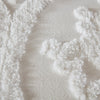 Madison Park 3 Piece Tufted Cotton Chenille Damask Duvet Cover Set
