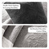 Madison Park 7 Piece Quilt Set with Euro Shams and Throw Pillows