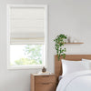 Madison Park Linen Blend Light Filtering Cordless Roman Shade