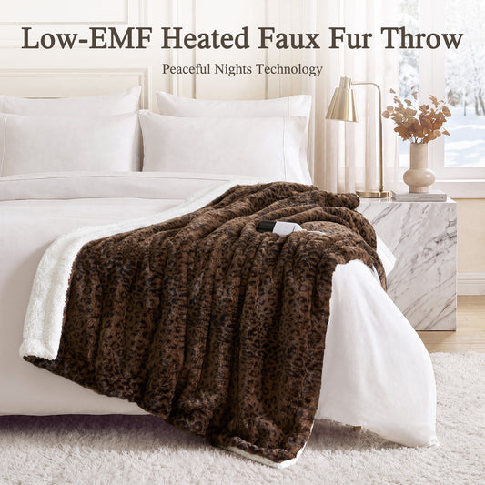 Beautyrest Heated Zuri Luxe Heated Throw