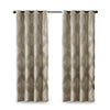 SunSmart Ogee Knitted Jacquard Total Blackout Curtain Panel