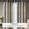 SunSmart Ogee Knitted Jacquard Total Blackout Curtain Panel