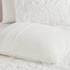 Madison Park 3 Piece Tufted Cotton Chenille Damask Duvet Cover Set