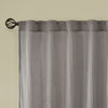 Madison Park Solid Crushed Curtain Panel Pair