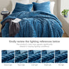 Avril Fluffy Ribbed Plush Comforter Set