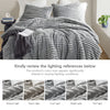 Avril Fluffy Ribbed Plush Comforter Set