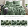 Avril Fluffy Ribbed Plush Comforter Set