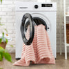 Avril Fluffy Ribbed Plush Comforter Set