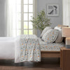 Cozy Soft Cotton Flannel Printed Sheet Set