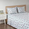Cozy Soft Cotton Flannel Printed Sheet Set
