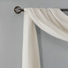 Madison Park Solid Crushed Scarf Sheer
