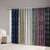 SunSmart Ogee Knitted Jacquard Total Blackout Curtain Panel
