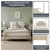 Madison Park Signature Turned Wood Spindle Bed
