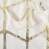 Intelligent Design Metallic Printed Duvet Cover Set
