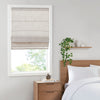 Madison Park Linen Blend Light Filtering Cordless Roman Shade