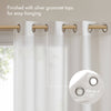 Madison Park Burnout Printed Curtain Panel