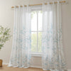 Madison Park Burnout Printed Curtain Panel