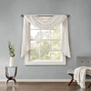 Madison Park Solid Crushed Scarf Sheer