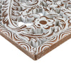 Madison Park Botanical Panel Distressed Carved Wood 2-piece Wall Decor Set