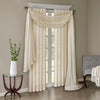 Madison Park Solid Crushed Curtain Panel Pair
