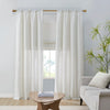 Madison Park Linen Blend Light Filtering Cordless Roman Shade