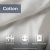 Madison Park 3 Piece Tufted Cotton Chenille Damask Duvet Cover Set